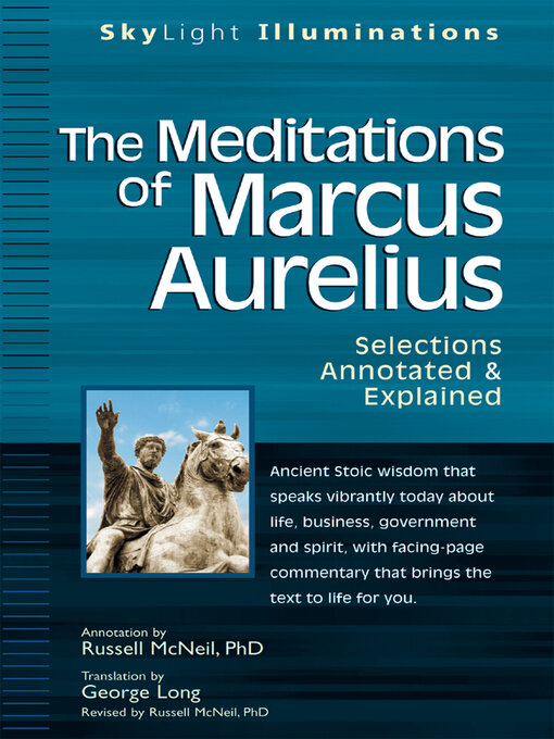 Title details for The Meditations of Marcus Aurelius by George Long - Wait list